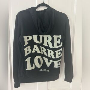 Pure Barre Love Zip-Up Hoodie